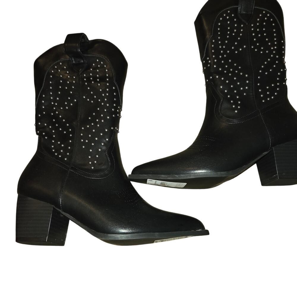 City Chic Boot-Wide FIT Western Edge Fashion Size - Picture 2 of 9